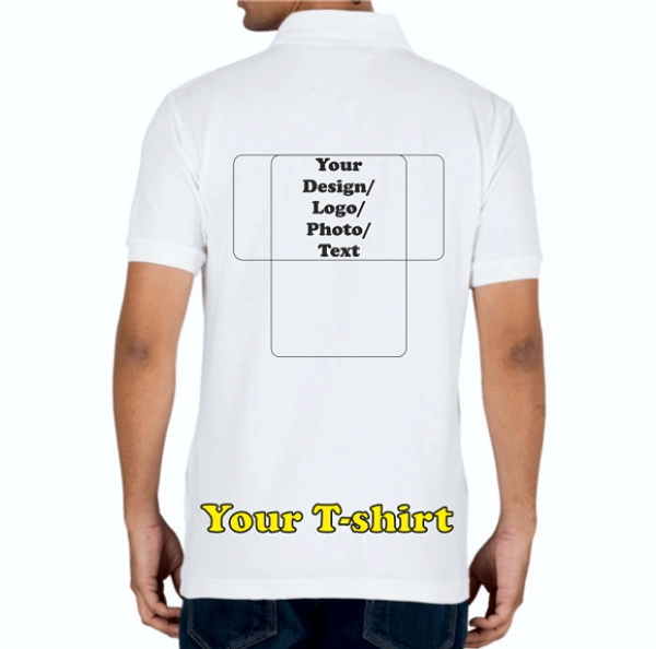 Print on your T-shirt (Only Printing Charges) - Only Back Side